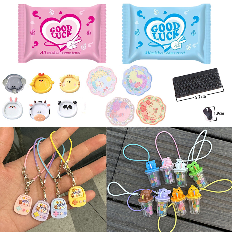 Party Games Console - Mini Game Console/Beverage/Plate Accessories Blind Bag