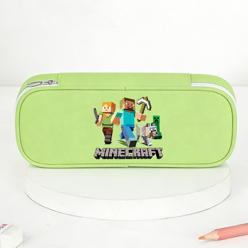 Party Games Minecraft - Minecrafted Pencil Cases Cartoon Large Capacity