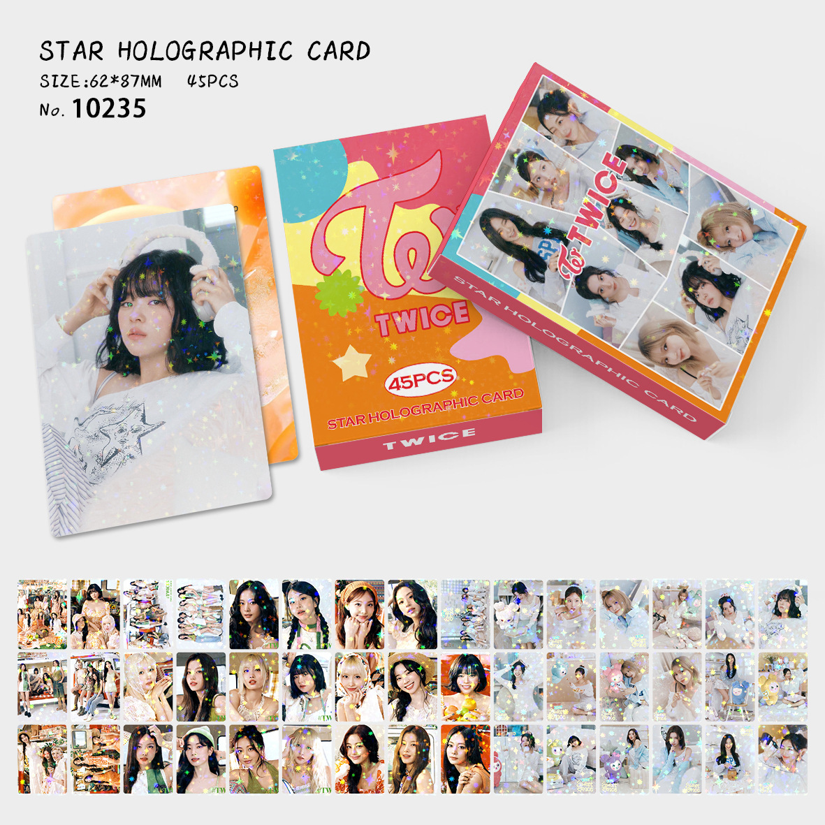Party Games Box - Itzy, Midzy, Kpop Photo Cards, a