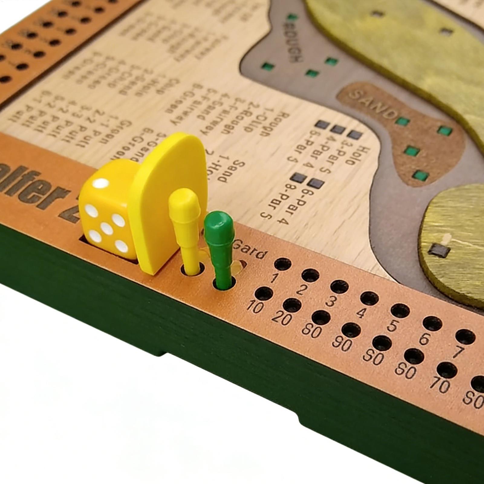Golf Dice Game Wooden Challeng - огляд і ціна Party Games Console