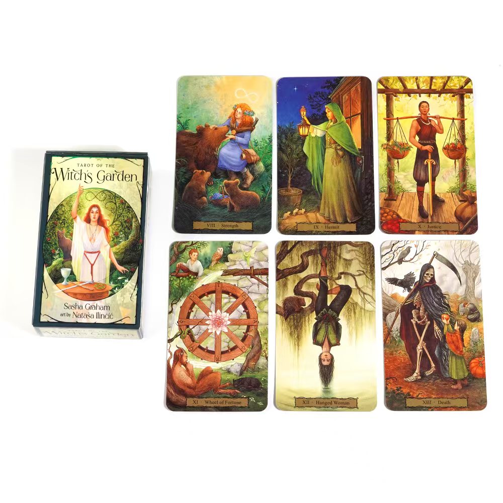 Witch's Garden Tarot Decks Hig - огляд і ціна Party Games Entertainer
