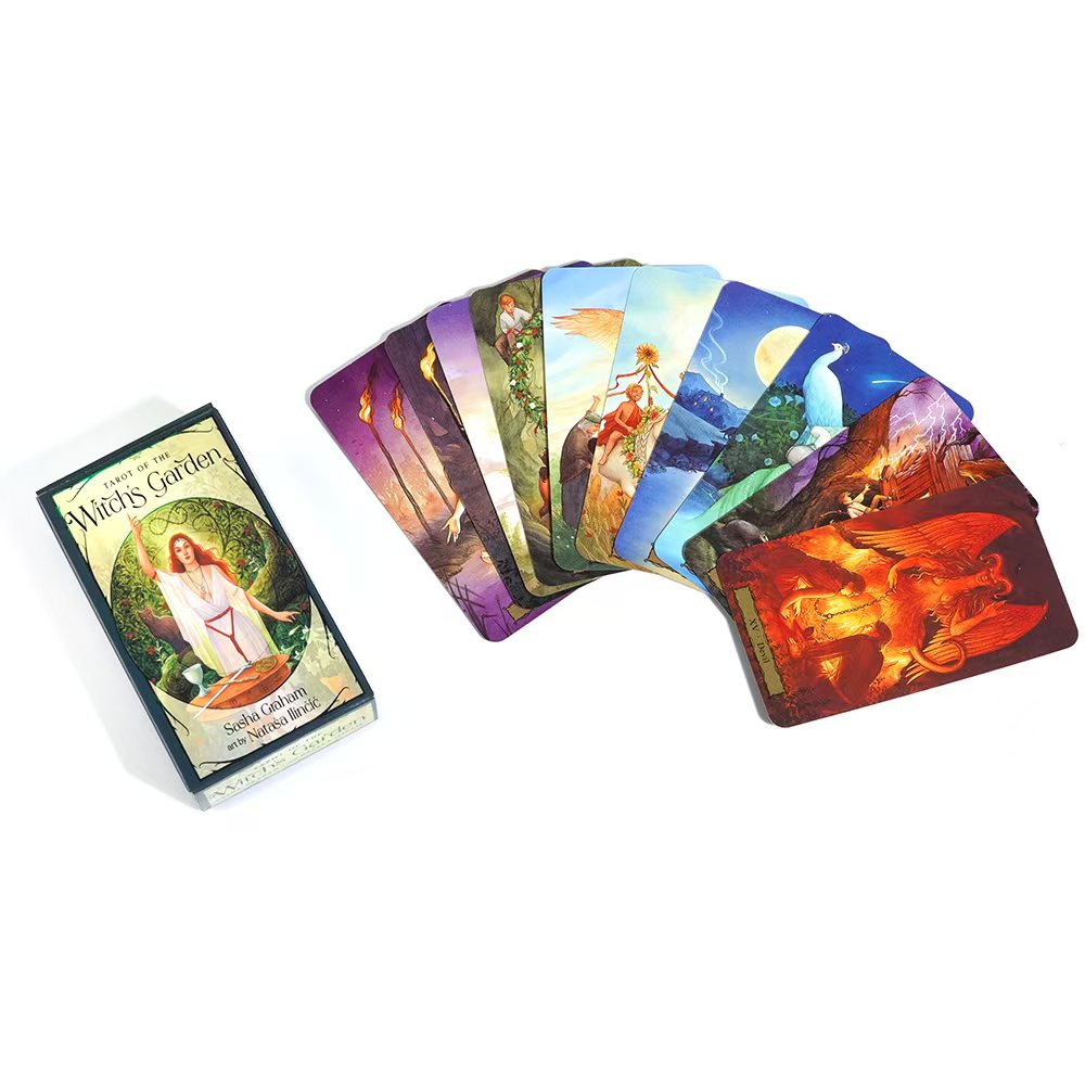 Witch's Garden Tarot Decks Hig - огляд і ціна Party Games Entertainer