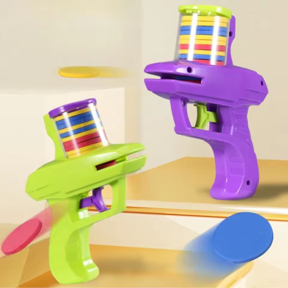 Foam Disc Launcher Flying Disc - огляд і ціна Party Games Console