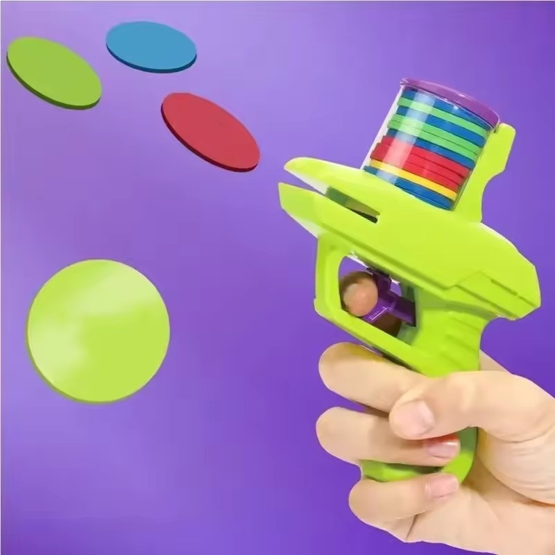 Foam Disc Launcher Flying Disc - огляд і ціна Party Games Console