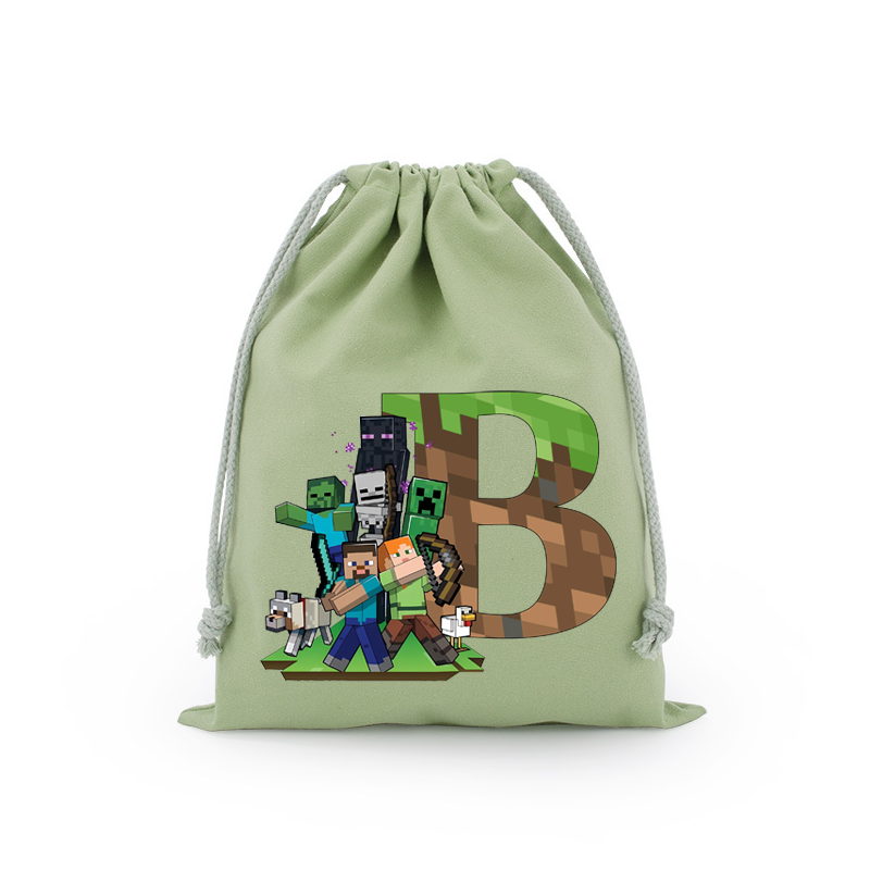 Hot Pixel Game Drawstring Bag  - огляд і ціна Party Games Minecraft
