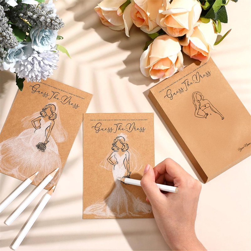 20pcs Guess Dress Game Cards W - огляд і ціна Party Games Bridal Shower
