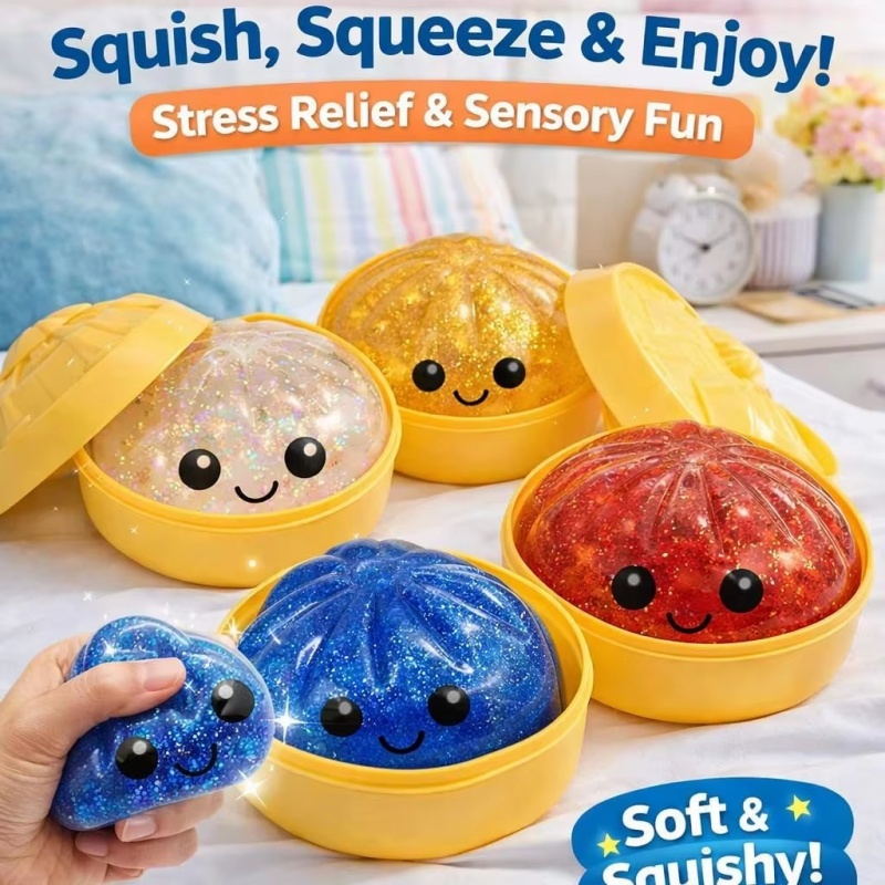 1Pc Kawaii Steamed Bun Stress  - огляд і ціна Party Games Steam