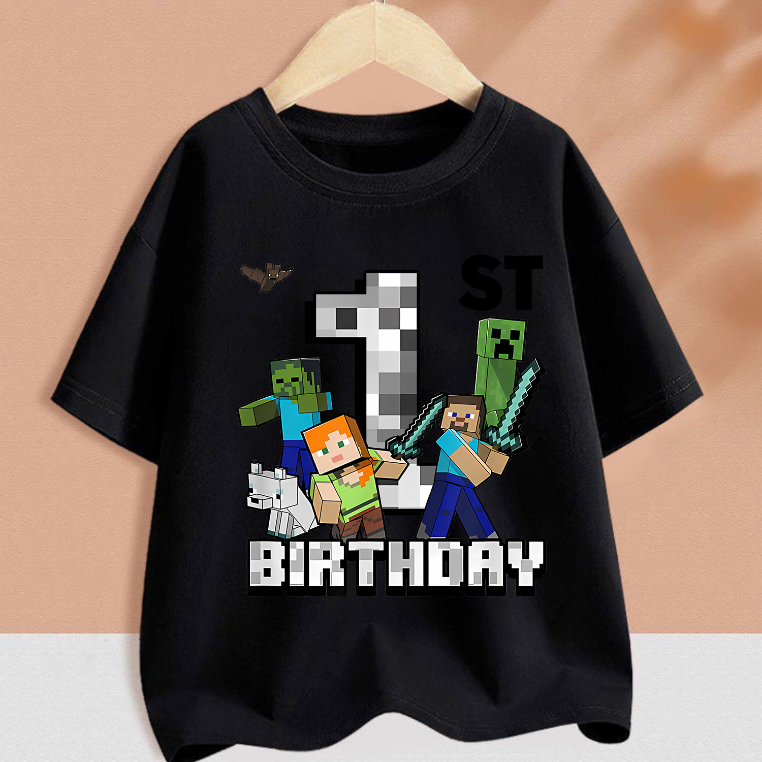 Hot Pixel Game T-shirt Birthda - огляд і ціна Party Games Minecraft