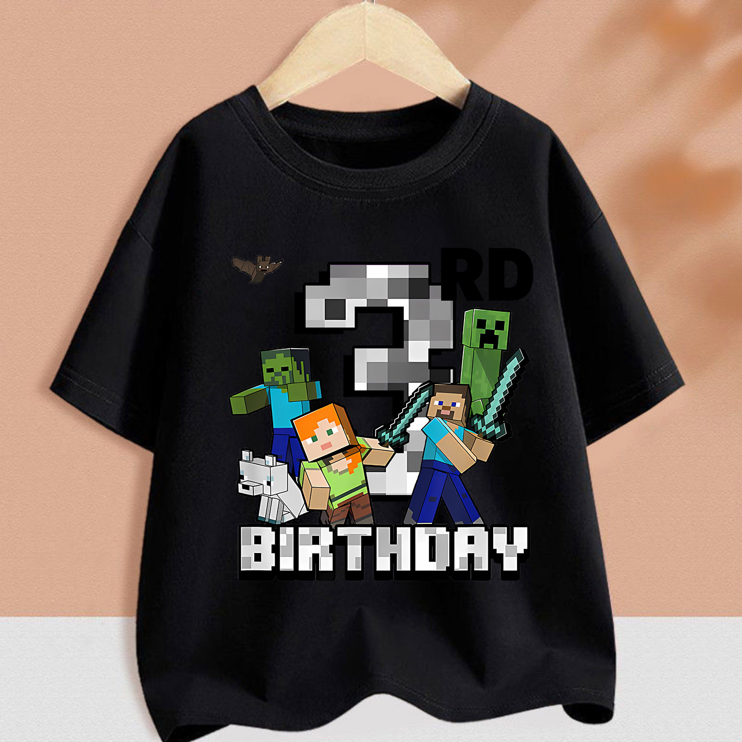 Hot Pixel Game T-shirt Birthda - огляд і ціна Party Games Minecraft