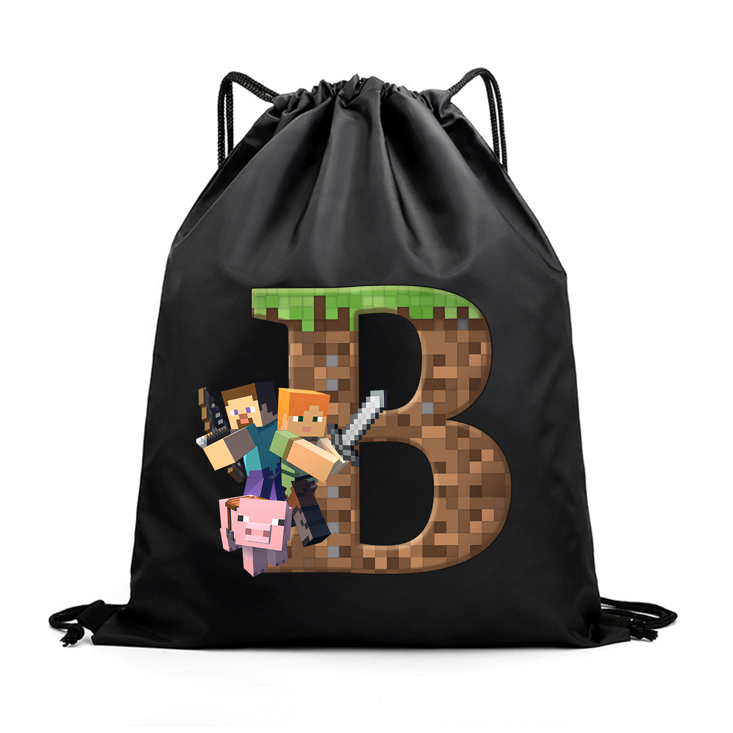 Hot Pixel Game Drawstring Bag  - огляд і ціна Party Games Minecraft