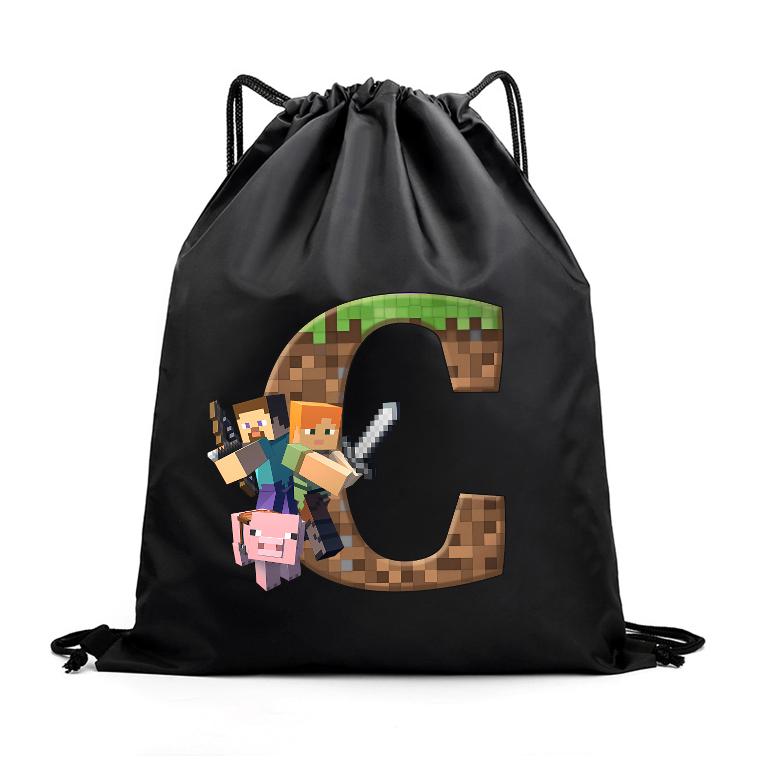 Hot Pixel Game Drawstring Bag  - огляд і ціна Party Games Minecraft