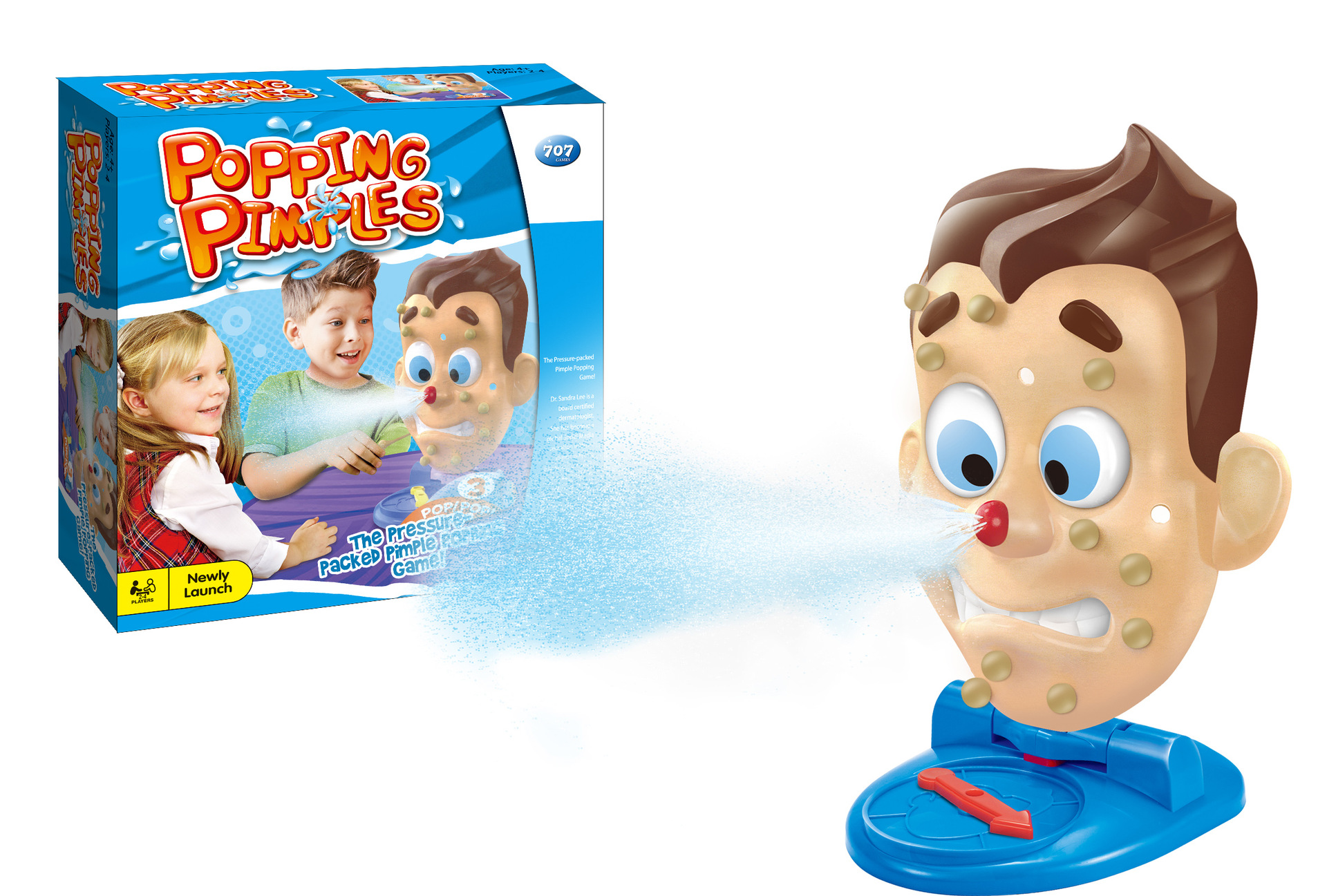Popping Pimples Toy, Water Spr - огляд і ціна Party Games Jogos