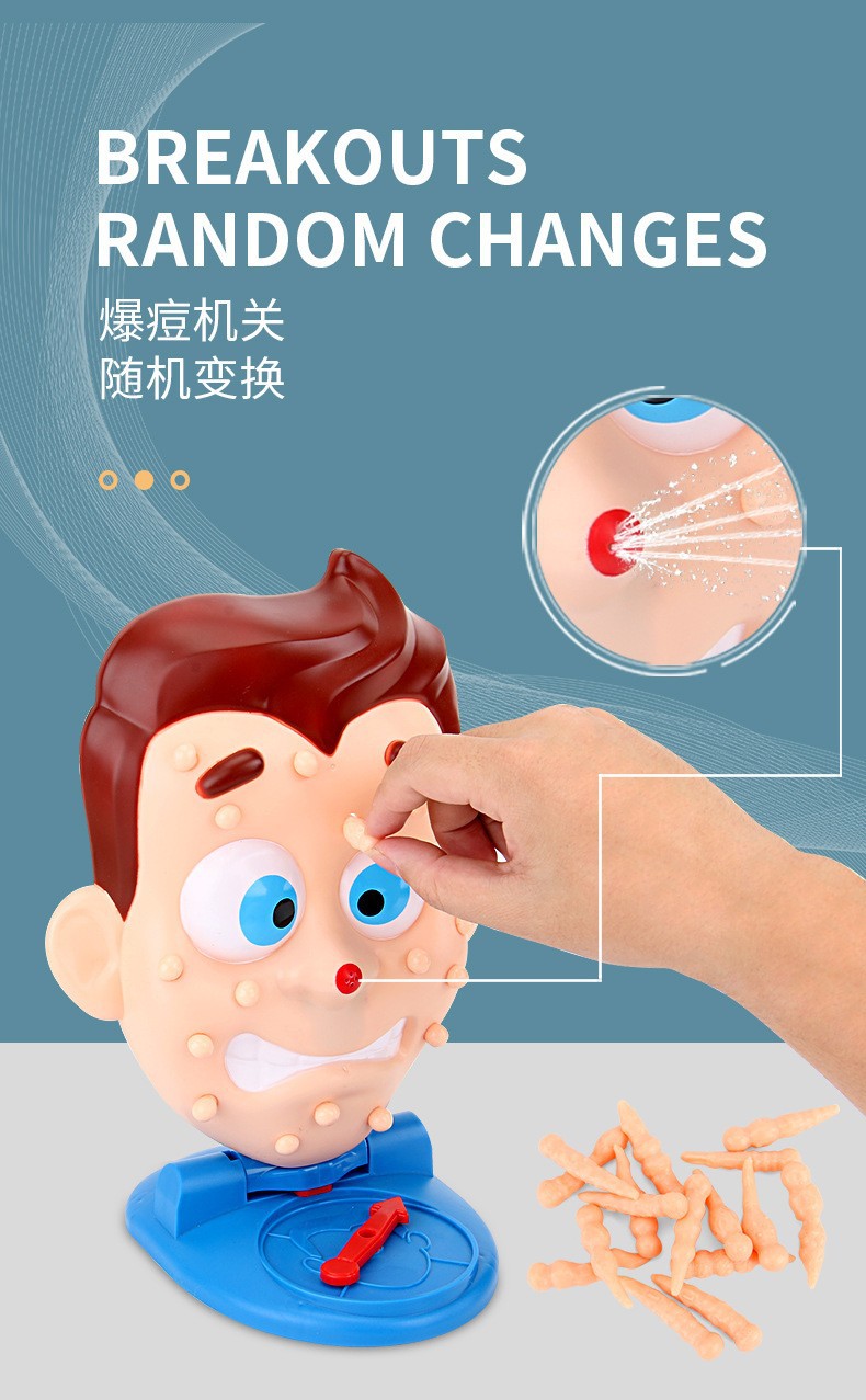 Popping Pimples Toy, Water Spr - огляд і ціна Party Games Jogos