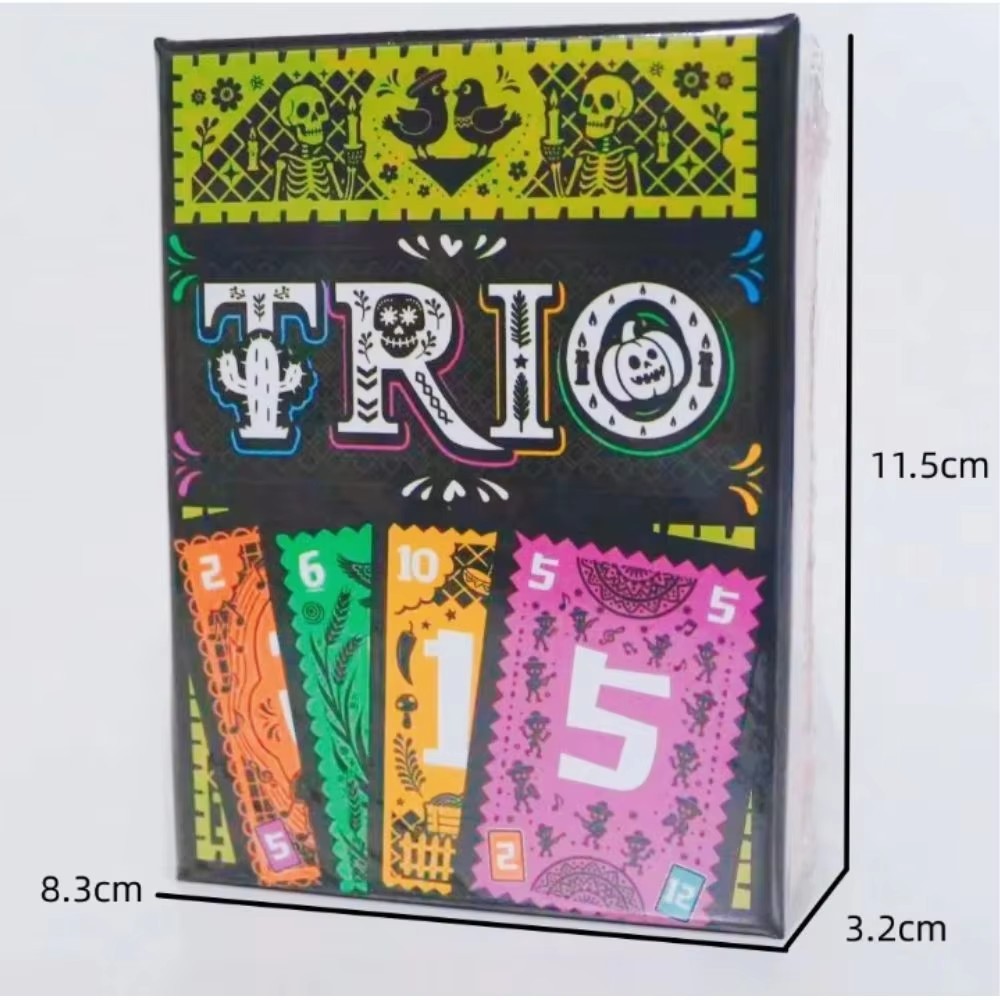 Strategic Card Board Game TRIO - огляд і ціна Party Games Entertainer
