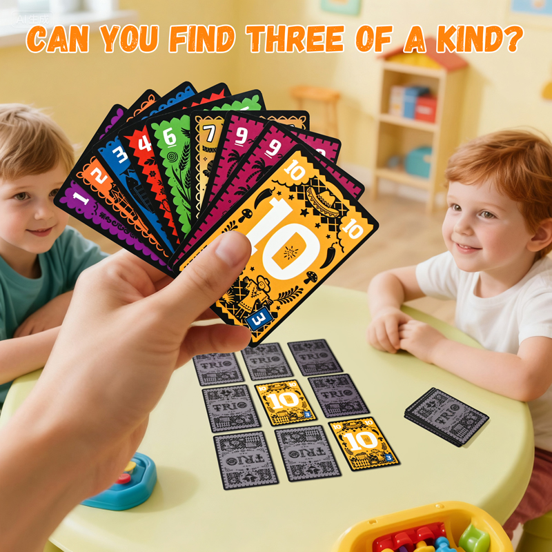 Strategic Card Board Game TRIO - огляд і ціна Party Games Entertainer