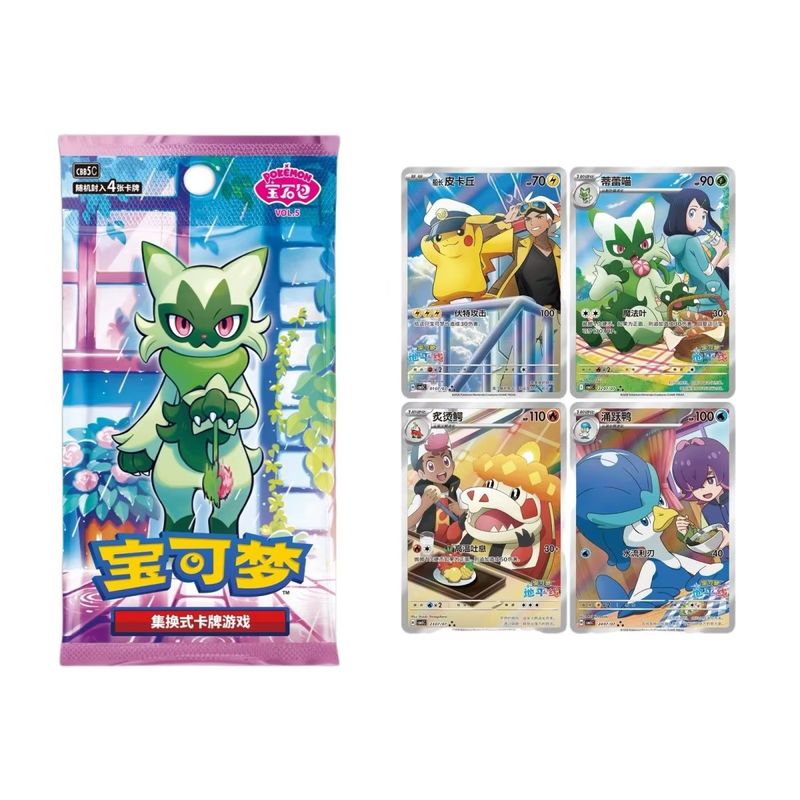 KAYOU Pokemon Ptcg Gem Pack Vo - огляд і ціна Party Games Box