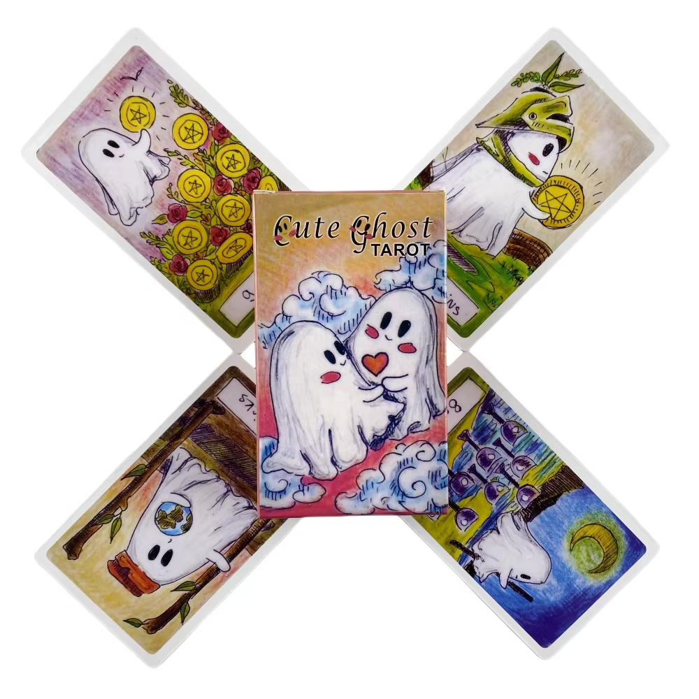Cute Ghost Tarot Deck Toy Set  - огляд і ціна Party Games Entertainer