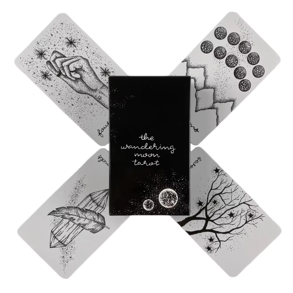 The Wandering Moon Tarot Decks - огляд і ціна Party Games Entertainer