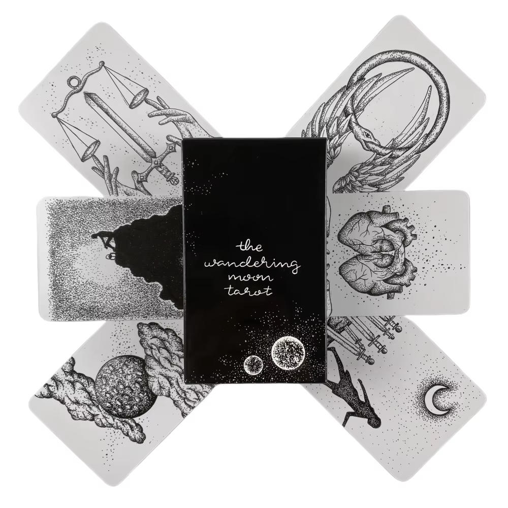 The Wandering Moon Tarot Decks - огляд і ціна Party Games Entertainer