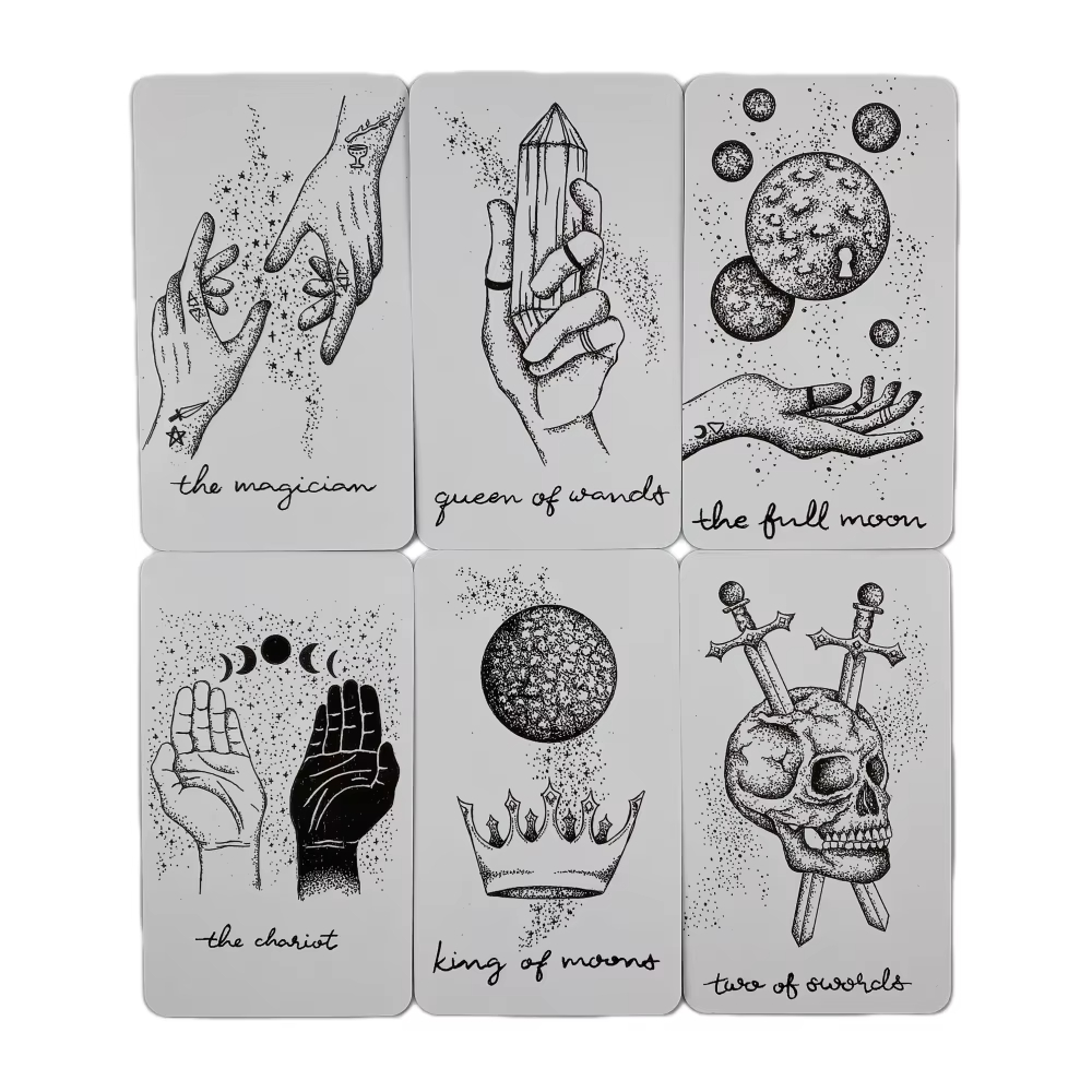 The Wandering Moon Tarot Decks - огляд і ціна Party Games Entertainer