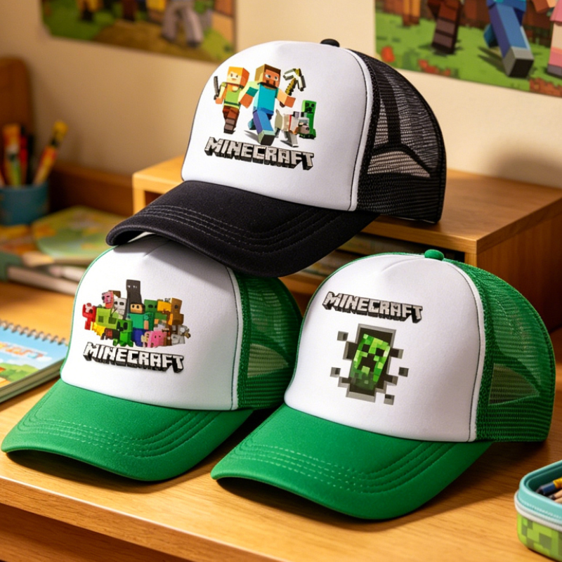 Hot Pixel Game Baseball Cap Pe - огляд і ціна Party Games Minecraft