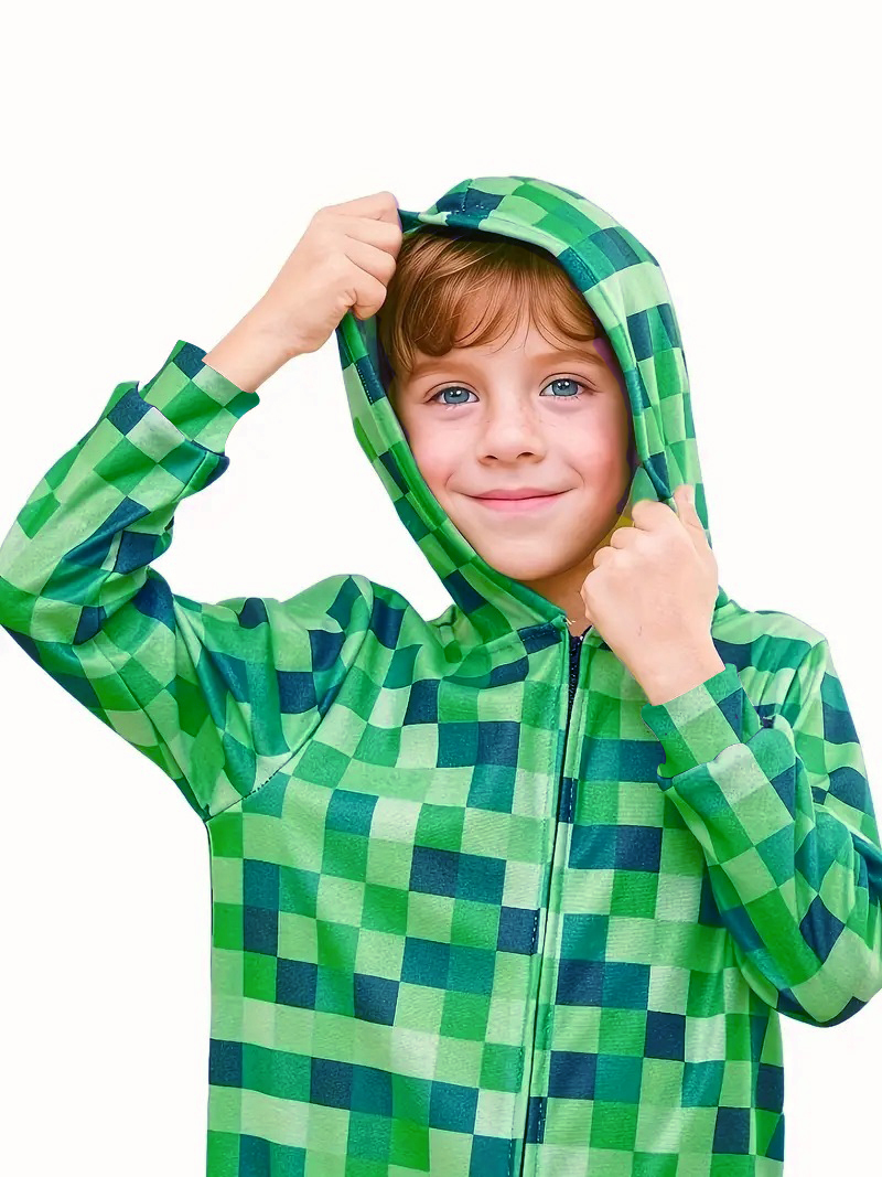 Creeper costume Carnival Boys' - огляд і ціна Party Games Minecraft