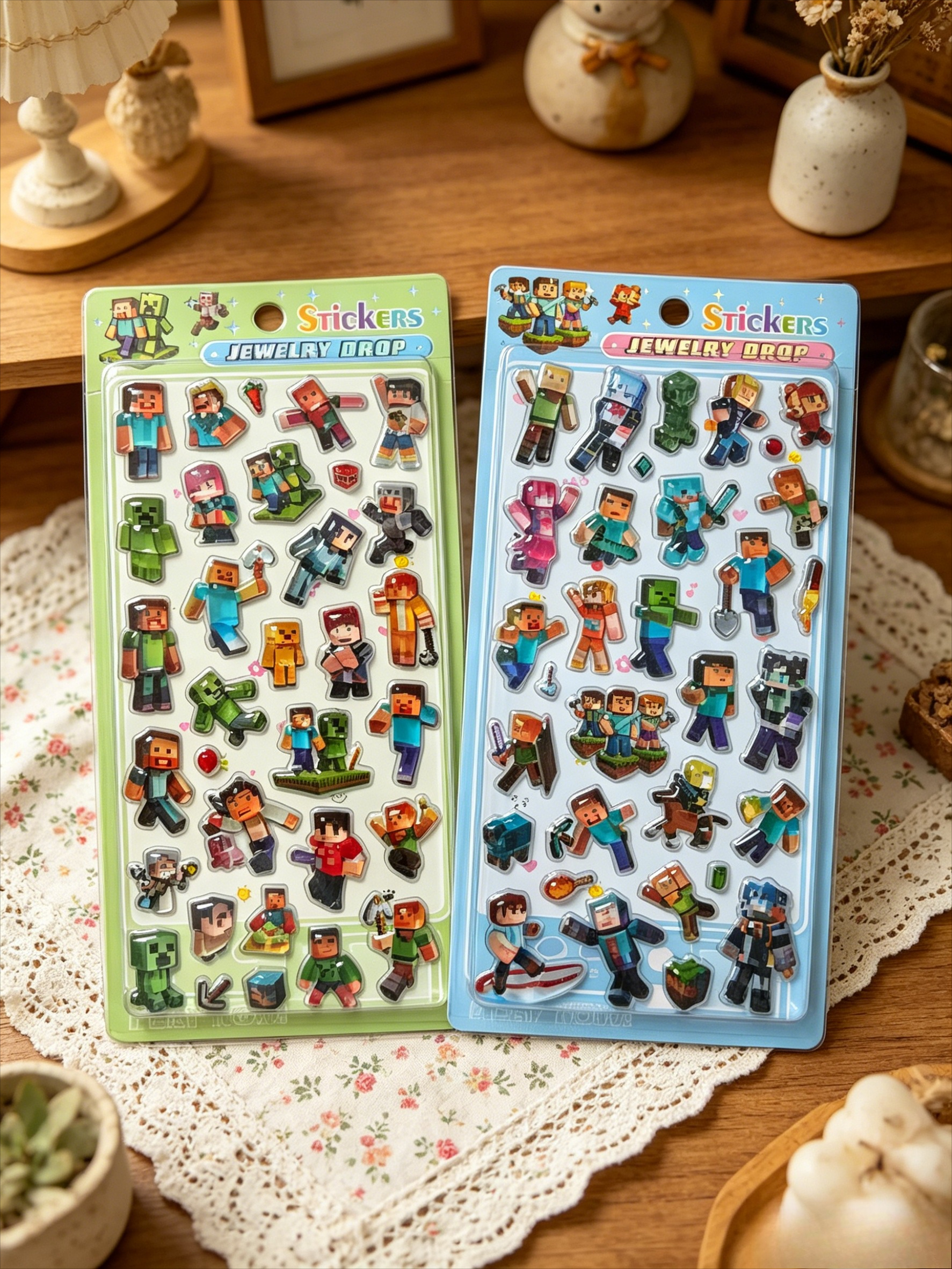 Minecraft Game Epoxy 3D Puffy  - огляд і ціна Party Games Minecraft