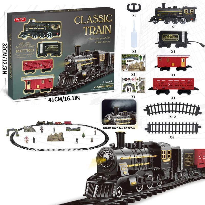 Kids Electric Steam Train Toy  - огляд і ціна Party Games Steam