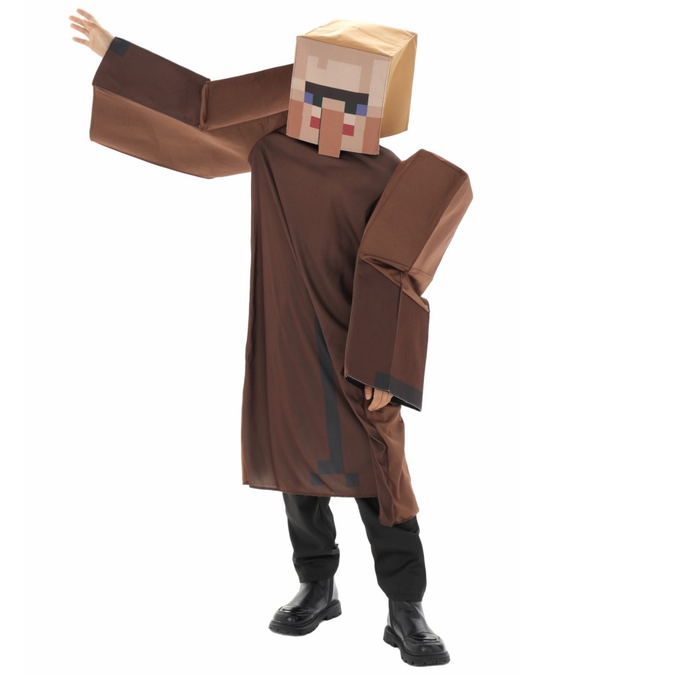 Boys Craft Villager Costume Ga - огляд і ціна Party Games Minecraft