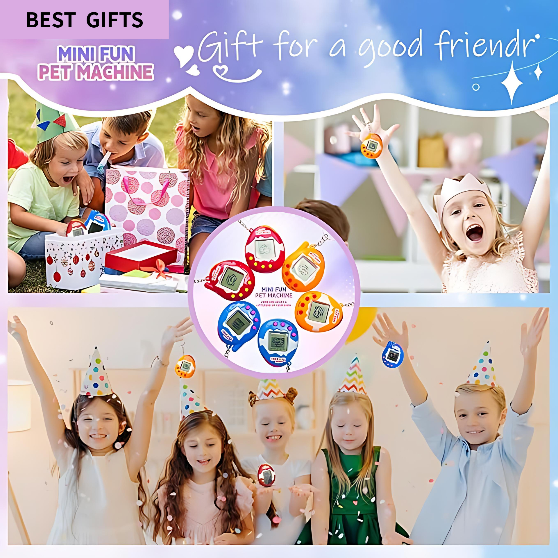 6-48PCS Virtual Pet Keychain D - огляд і ціна Party Games Console