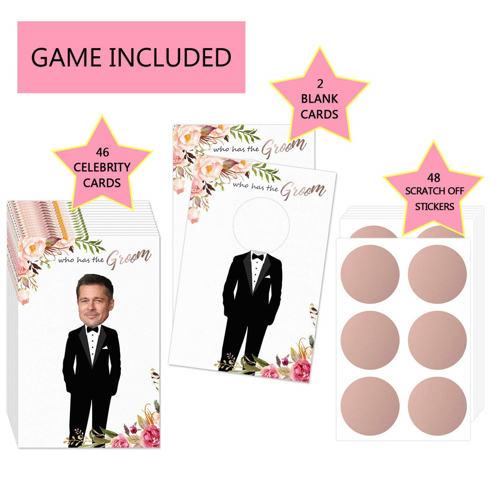 Bridal Shower Games - Who Has  - огляд і ціна Party Games Bridal Shower