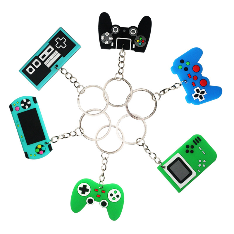 6/12PCS PVC Keychain Gamepad G - огляд і ціна Party Games Console