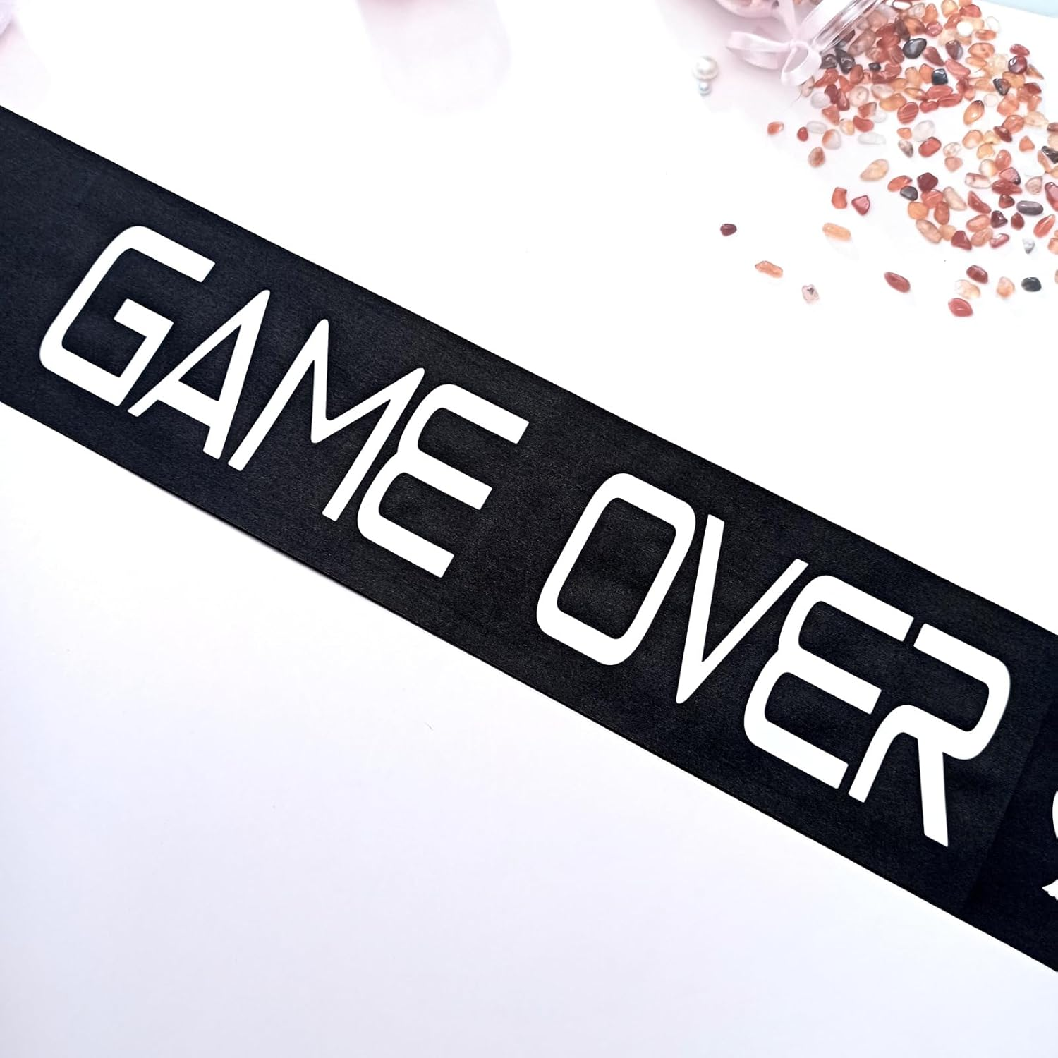1pcs Game Over Groom To Be Gro - огляд і ціна Party Games Bridal Shower