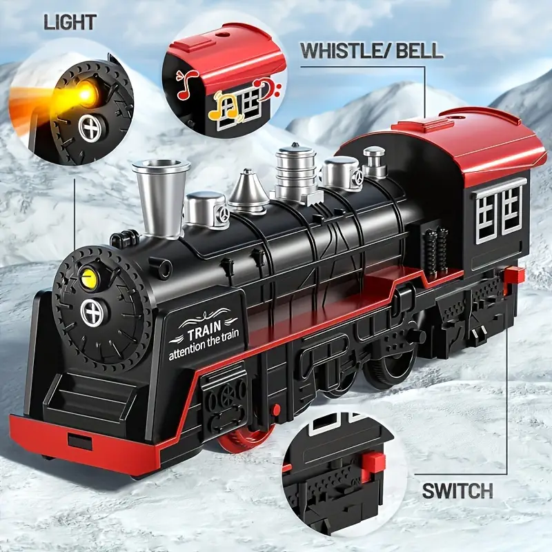 Kids Electric Steam Alloy Trai - огляд і ціна Party Games Steam