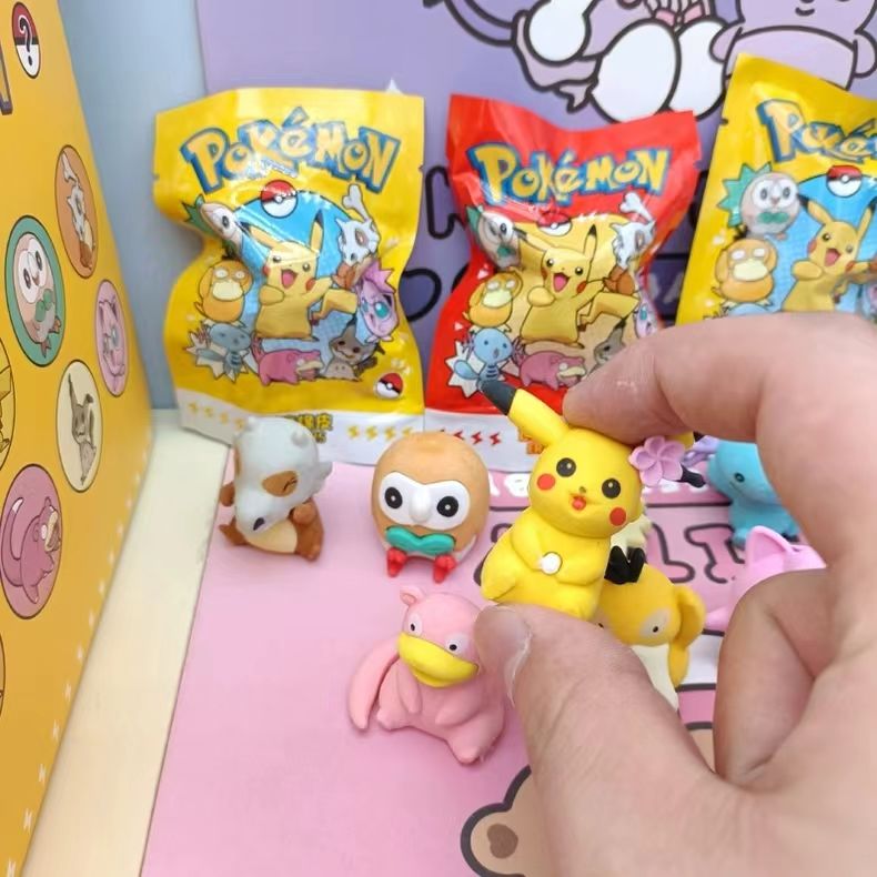 Pokemon Blind Bag Eraser Surpr - огляд і ціна Party Games Box