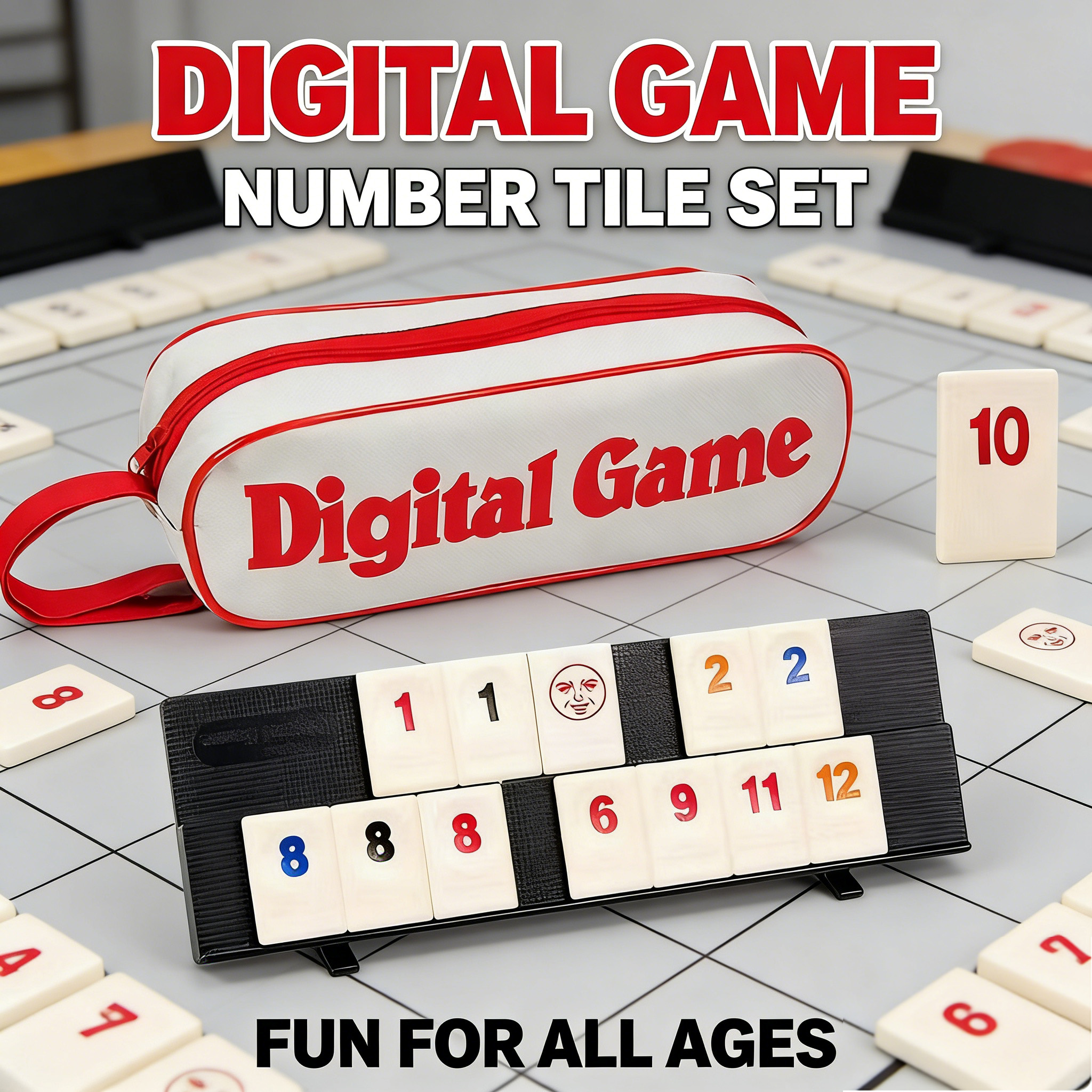 Rummy Cube Game with 4 Racks,R - огляд і ціна Party Games Steam