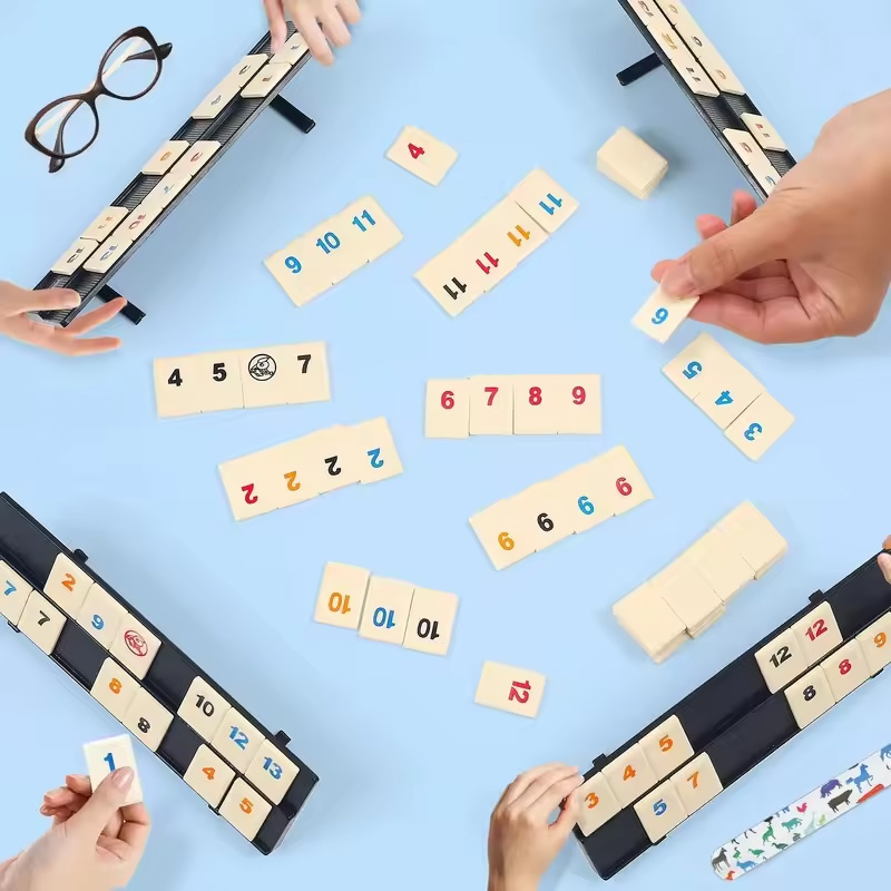 Rummy Cube Game with 4 Racks,R - огляд і ціна Party Games Steam