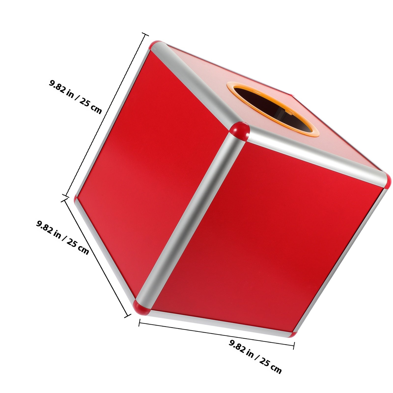 Red Opaque Lottery Box 25cm Mu - огляд і ціна Party Games Box