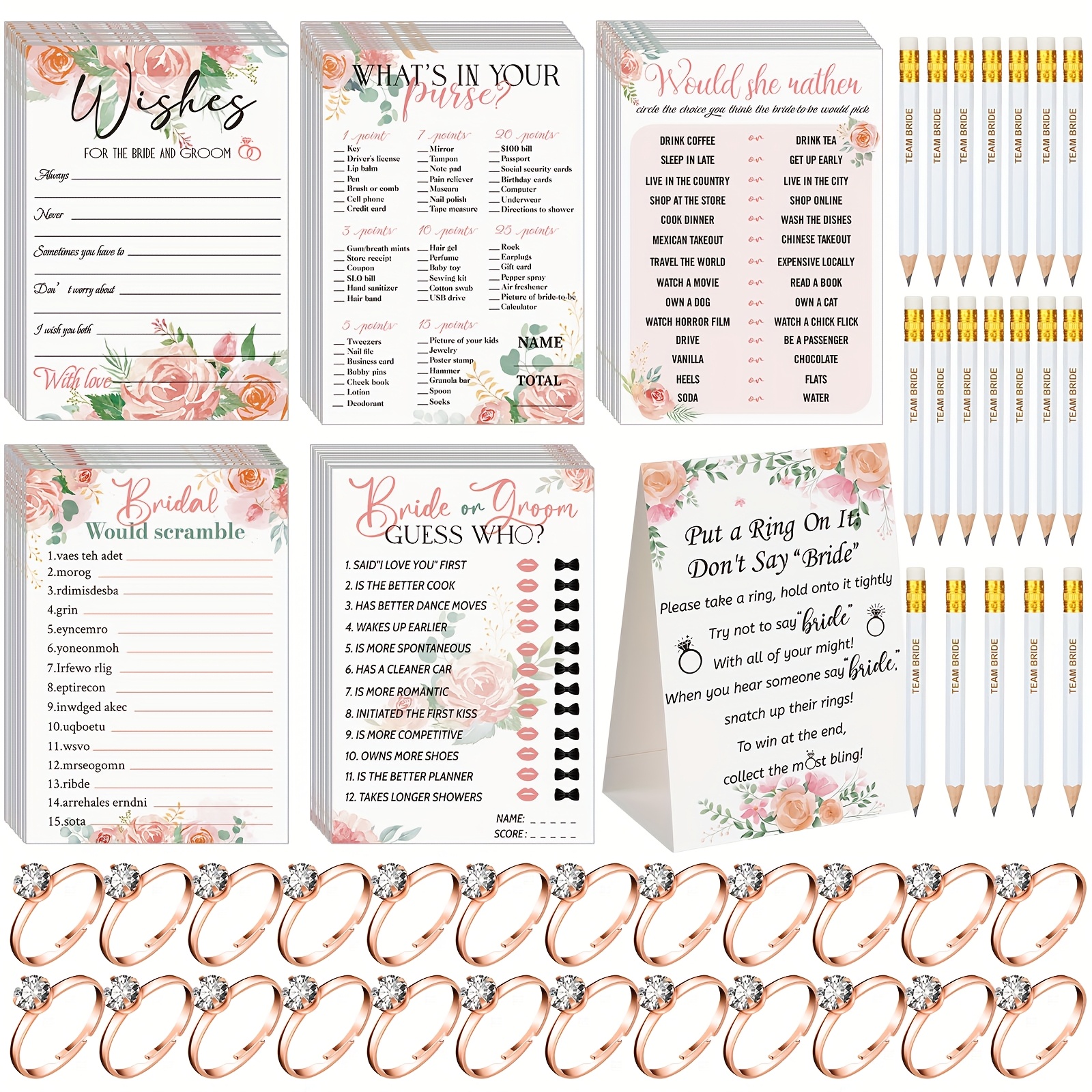 331pcs Party Pack Bridal Showe - огляд і ціна Party Games Bridal Shower